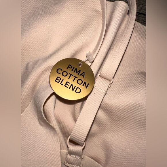 Wacoal Beyond Naked Pima Cotton‎ Blend Open Bust Thigh Shaper Size 2XL - Picture 6 of 10